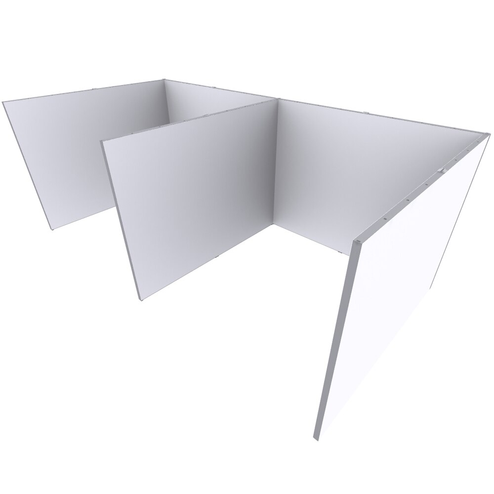 QSEG Cubicle — Double Cubicle / Unprinted